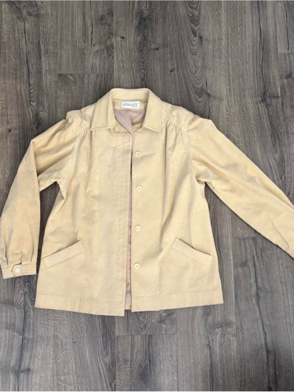 1970’s Ultra Suede Women's Button-Front Jacket